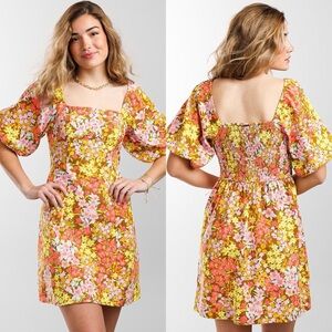 Billabong Paradise Floral Mini Dress